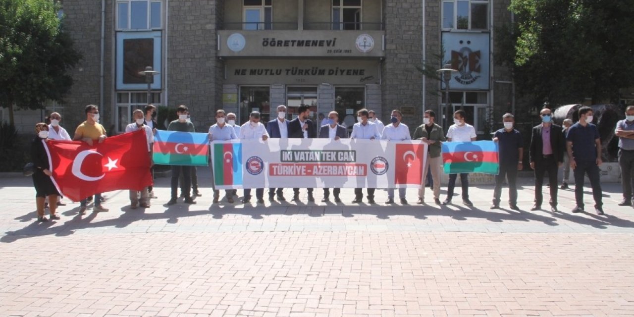 Elazığ’dan Azerbaycan’a destek
