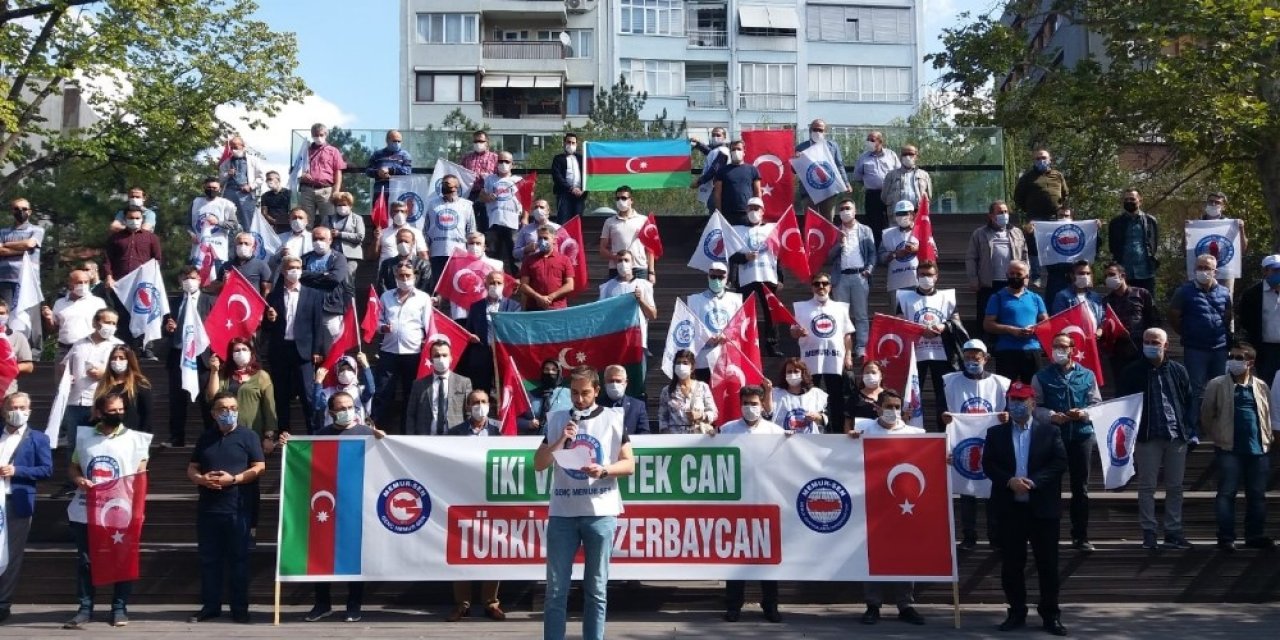 Eskişehir halkından kardeş ülke Azerbaycan’a destek