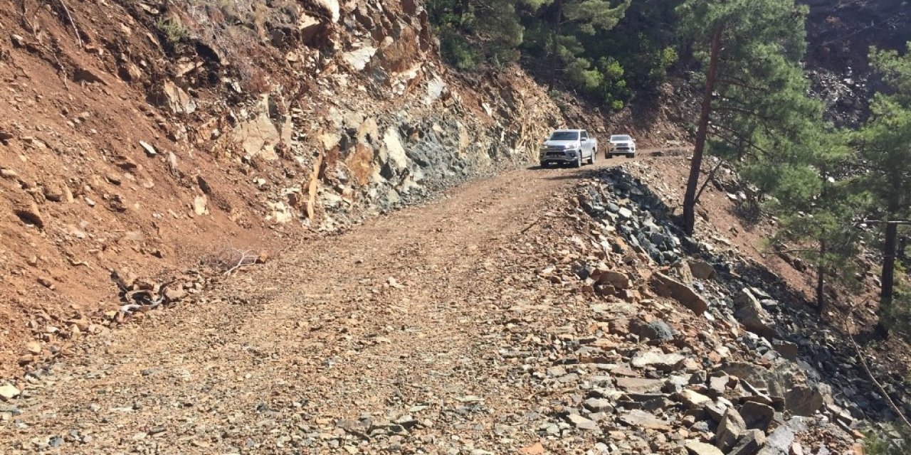 Mersin’de orman yolları ve sanat yapıları tamamlanıyor