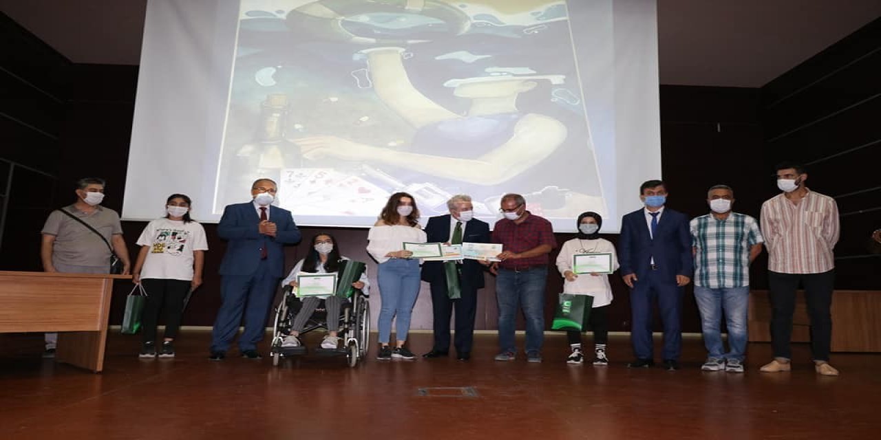 ‘Sağlıklı nesil sağlıklı gelecek’ yarışmasında dereceye girenler ödüllendirildi