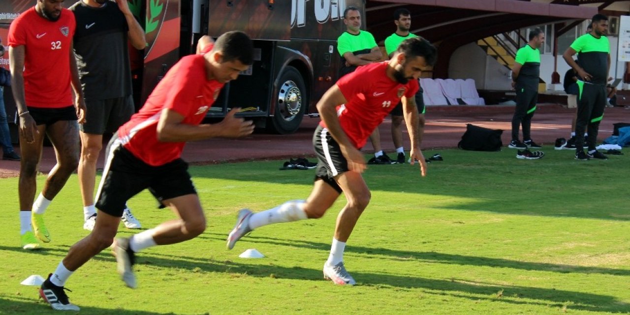 Hatayspor, Alanyaspor maçı hazırlıklarını sürdürdü