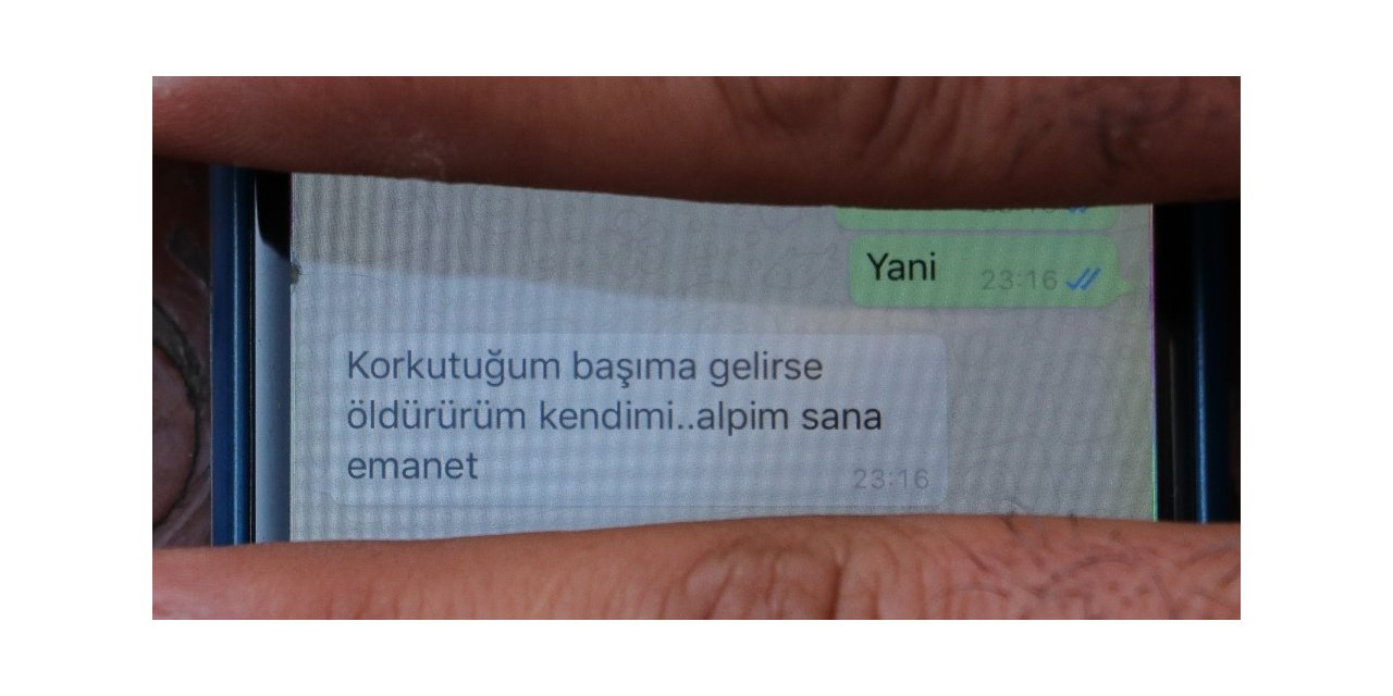 Saplantılı aşık kurbanı Tuğba, ölmeden önce ağabeyine çocuğunu emanet etmiş