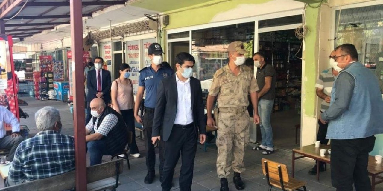 Arguvan’da Covid-19 denetimleri arttırıldı