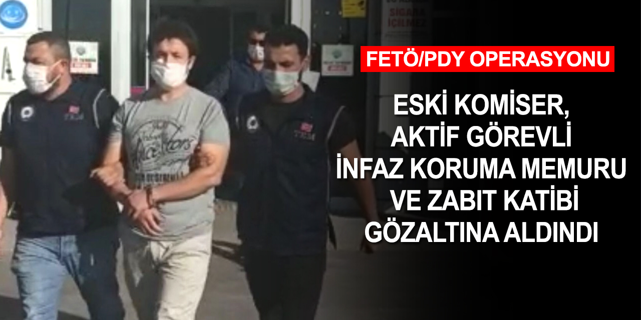Konya ve Aksaray’da eş zamanlı FETÖ/PDY operasyonu! 3 gözaltı 1 tutuklama