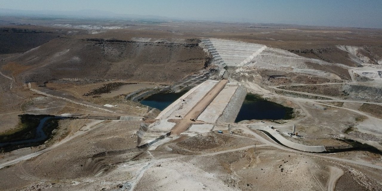 Eskişehir Gökpınar Barajı’nda çalışmalar aralıksız devam ediyor