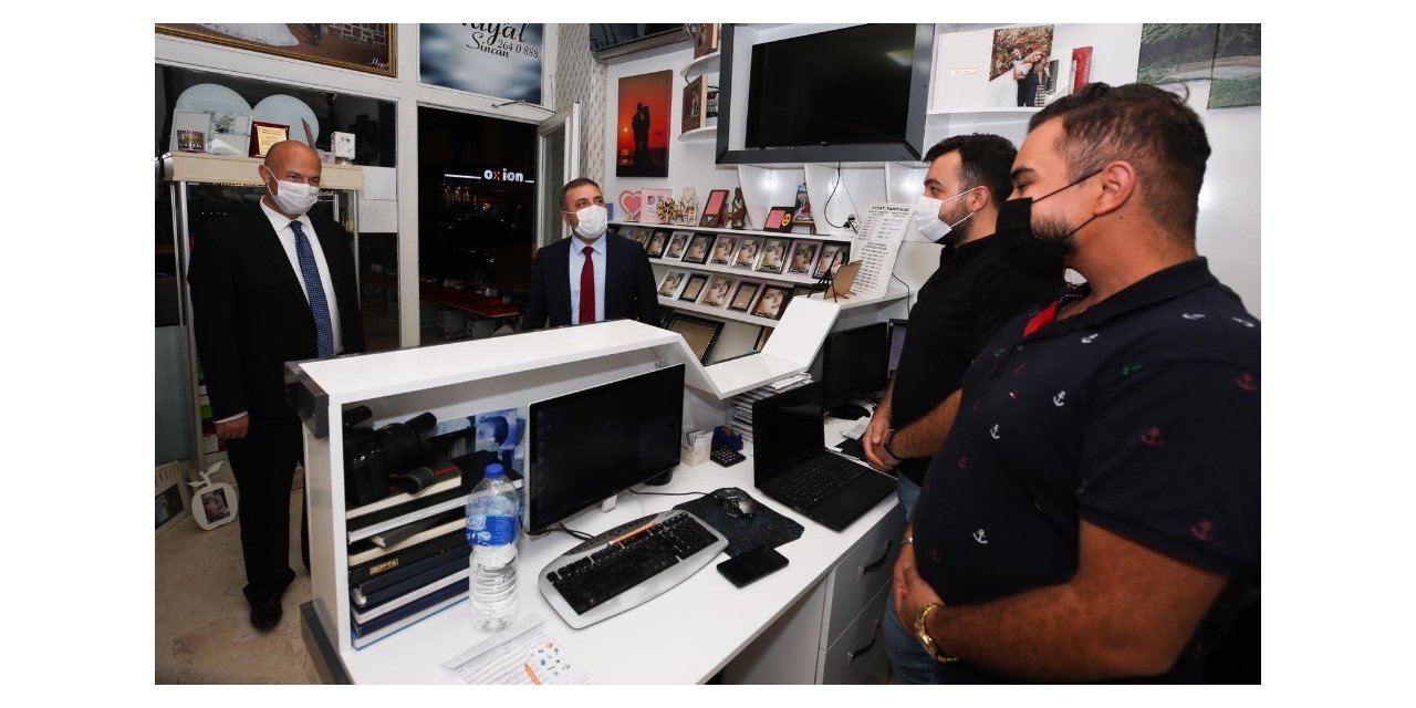 Sincan’da korona virüs denetimleri devam ediyor