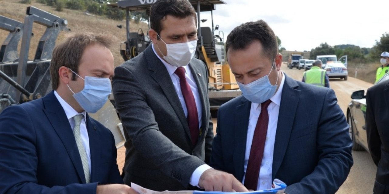 Bilecik’te karayolların 6 farklı bölgede çalışmaları devam ediyor