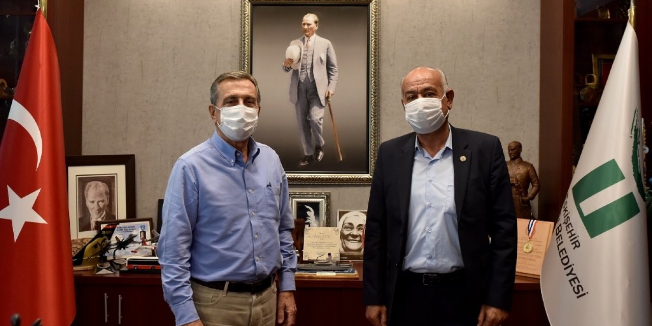 Gürbüz Güller’den Ahmet Ataç’a ziyaret