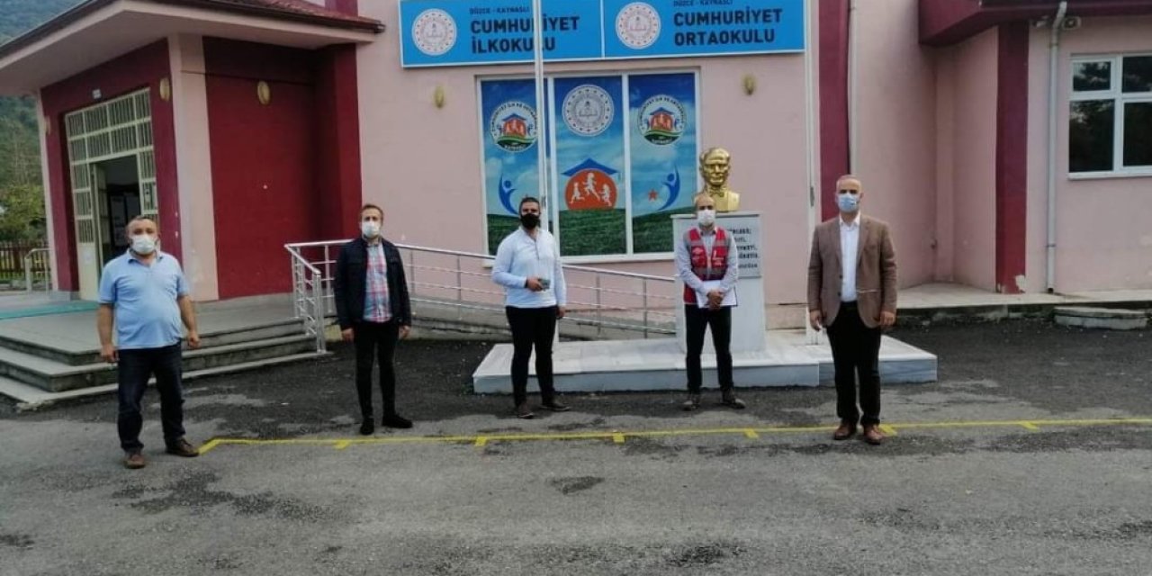 Kaynaşlı’da okullar denetimden geçti