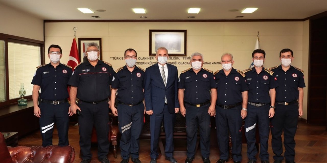 Denizli İtfaiyesi Türkiye’nin önde gelen teşkilatlarından birisi oldu