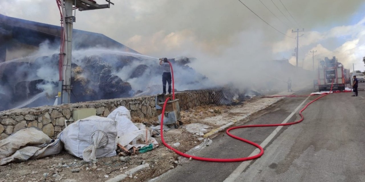 Hatay’da Organize Sanayi Bölgesinde fabrika yangını