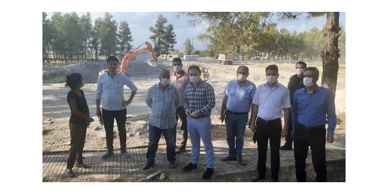 Samsat’ta hükumet konağı inşaatına başlandı