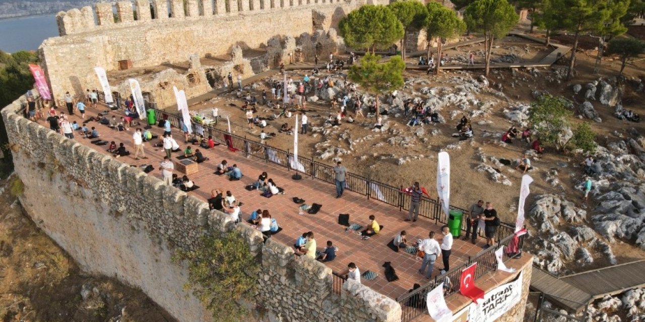 Alanya Kalesi’nde satranç turnuvası