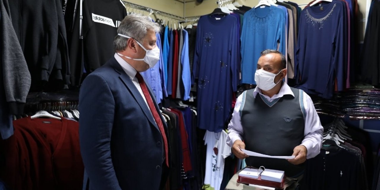 Melikgazi’de maske, sosyal mesafe ve hijyen denetimi tam not aldı