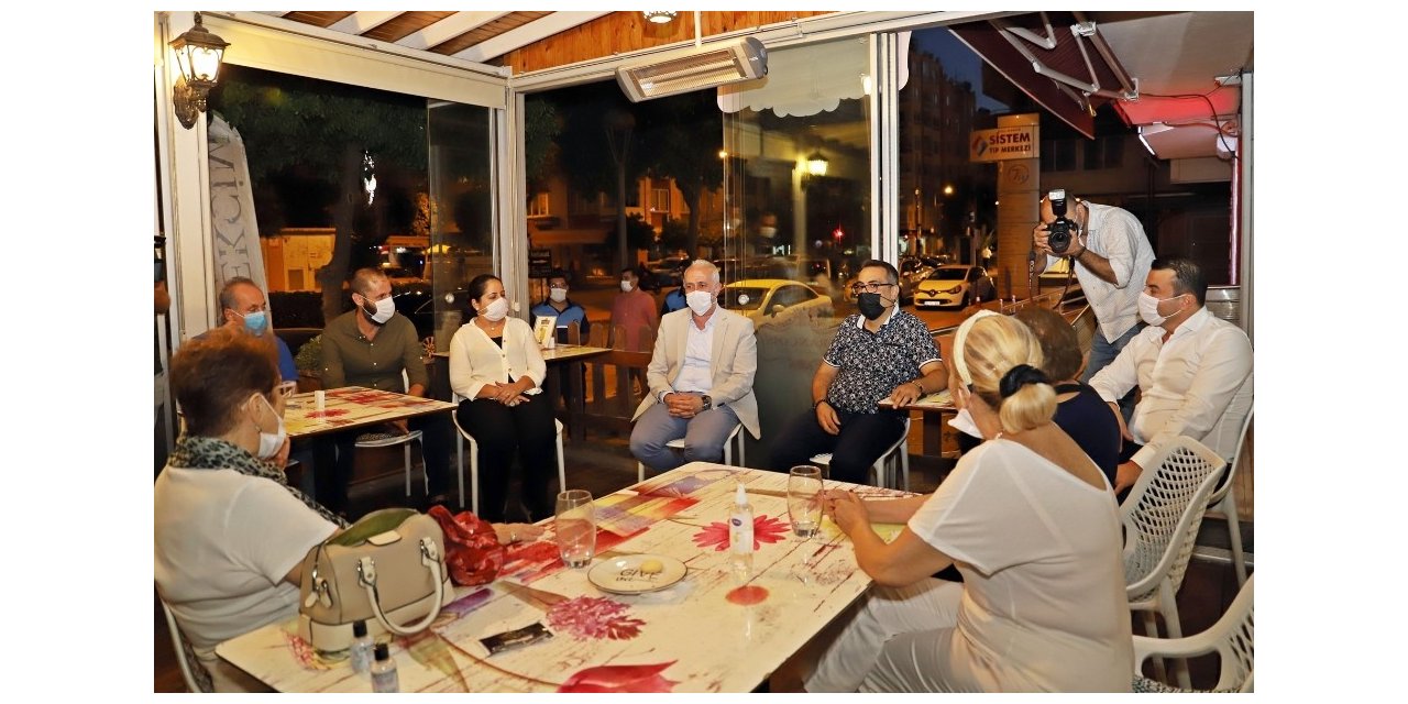 Gültak, Çamlıbel esnafıyla bir araya geldi