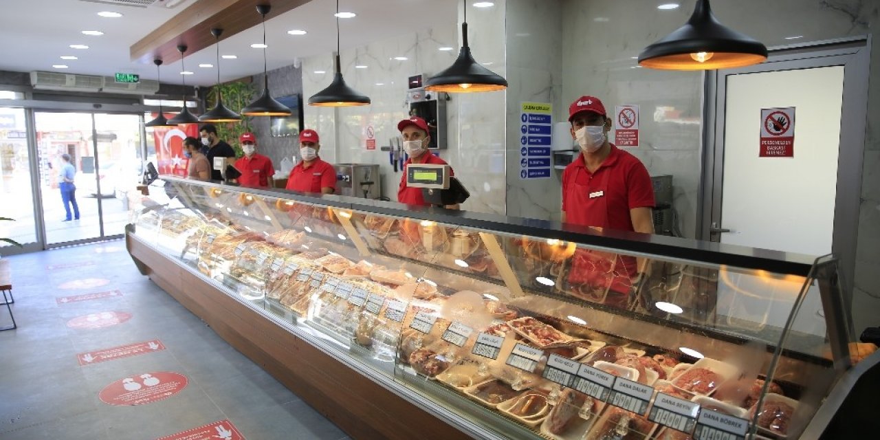 Halk Et’in dördüncü mağazası Serik’te hizmete açıldı