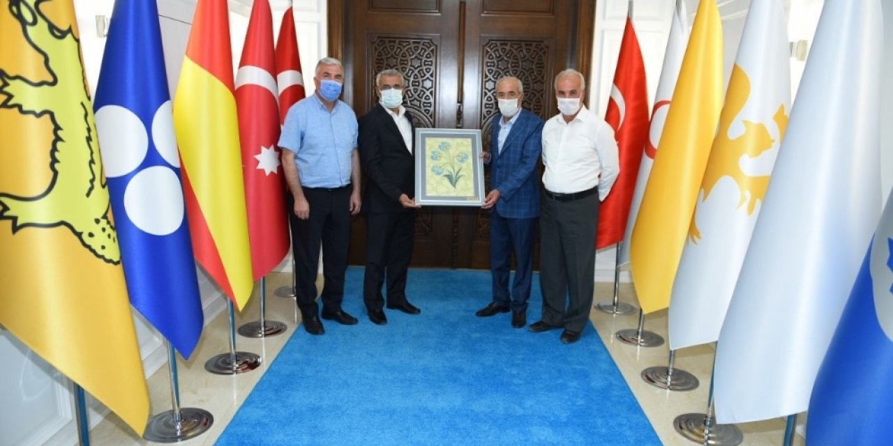 Çelikhan’dan Battalgazi’ye ’kardeş belediye’ ziyareti