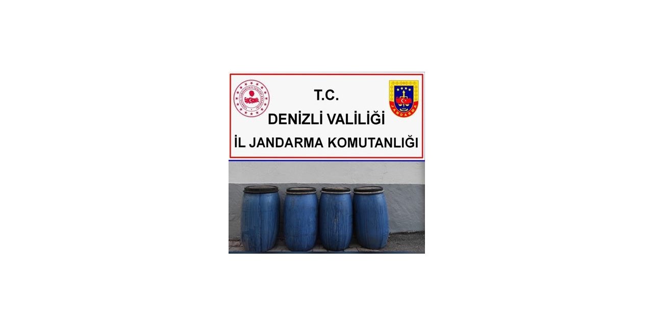 Denizli’de 840 litre kaçak şarap yakalandı