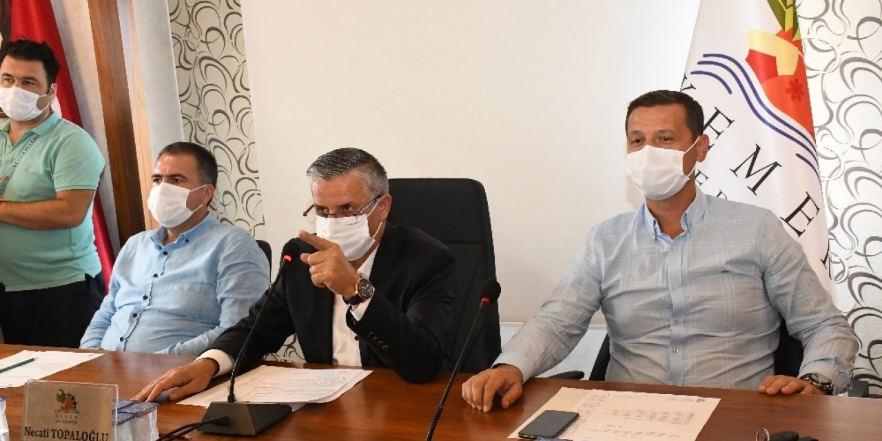 Kemer Belediyesi ekim ayı meclis toplantısı