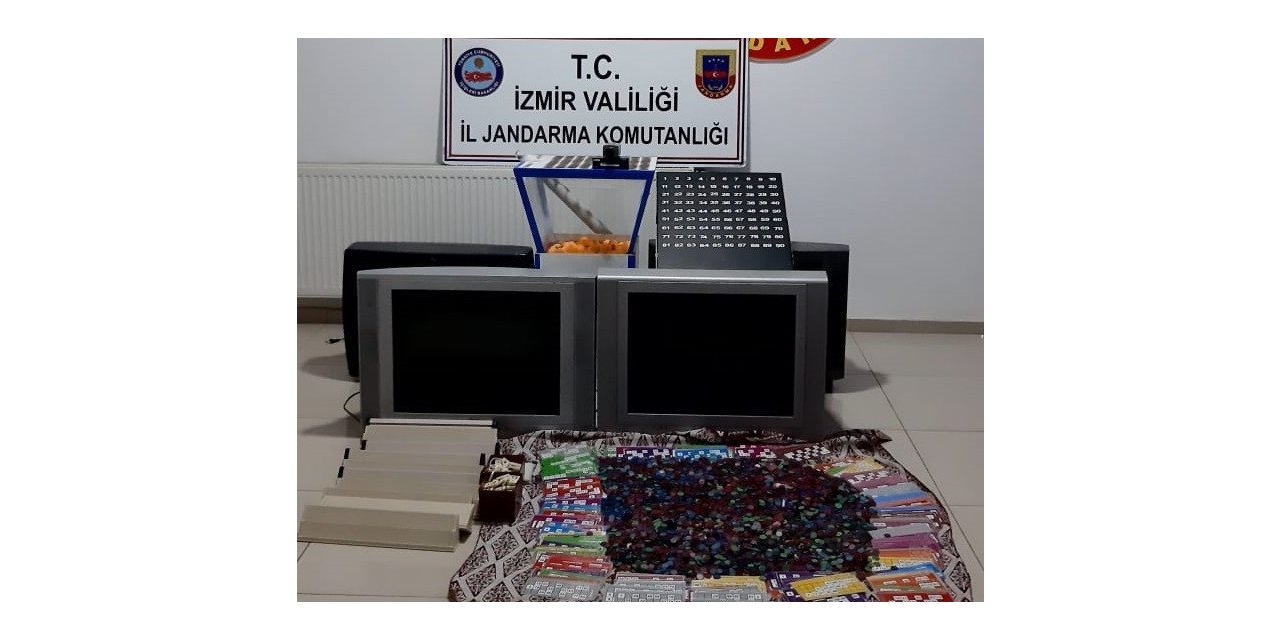 İzmir’de kumar operasyonunda 123 kişiye 171 bin lira ceza