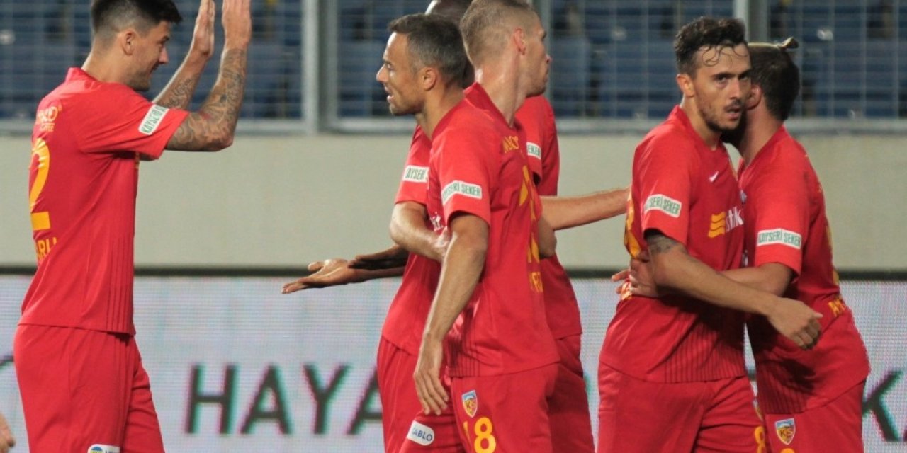 Süper Lig: MKE Ankaragücü: 0 - Kayserispor: 1 (İlk yarı)