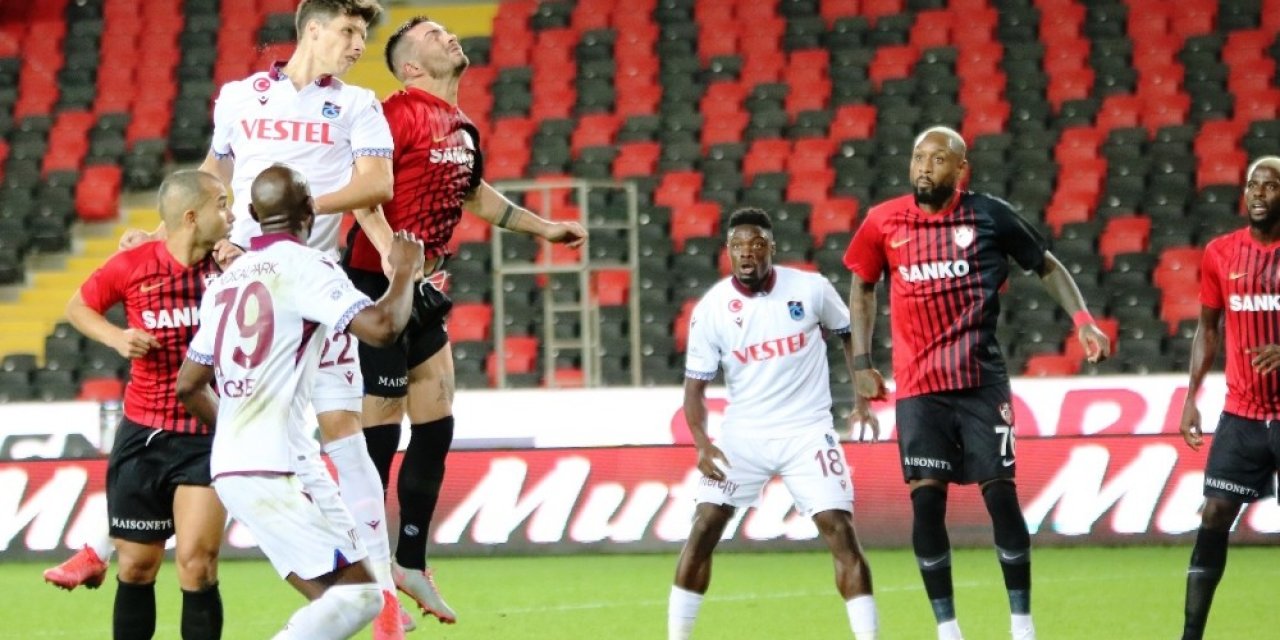 Süper Lig: Gaziantep FK: 1 - Trabzonspor: 1 (Maç sonucu)