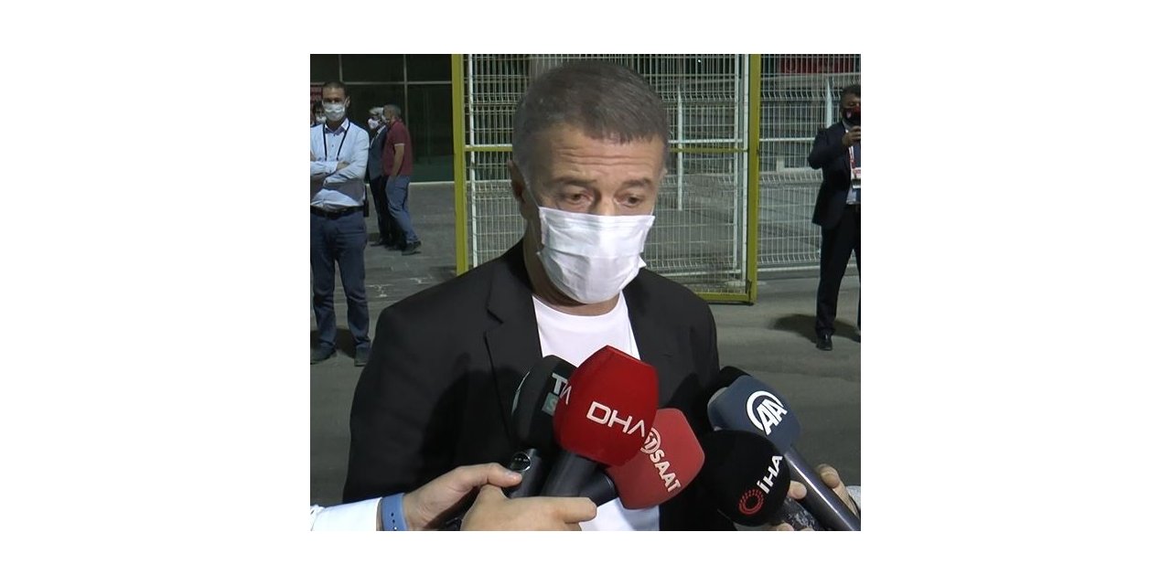Trabzonspor Başkanı Ağaoğlu’ndan maç sonu açıklamalar