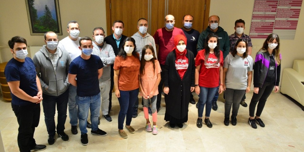 Düzce Üniversitesi’nde dönemin ilk logo günü yapıldı