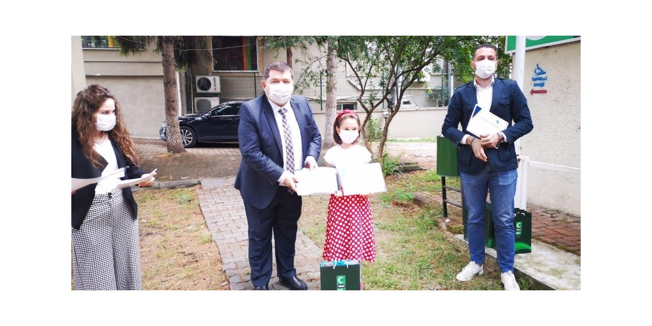 Dereceye giren öğrenciler ödüllendirildi