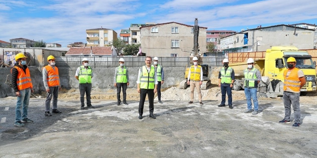 Başakşehir’in ilk gençlik merkezi Güvercintepe’de yükseliyor