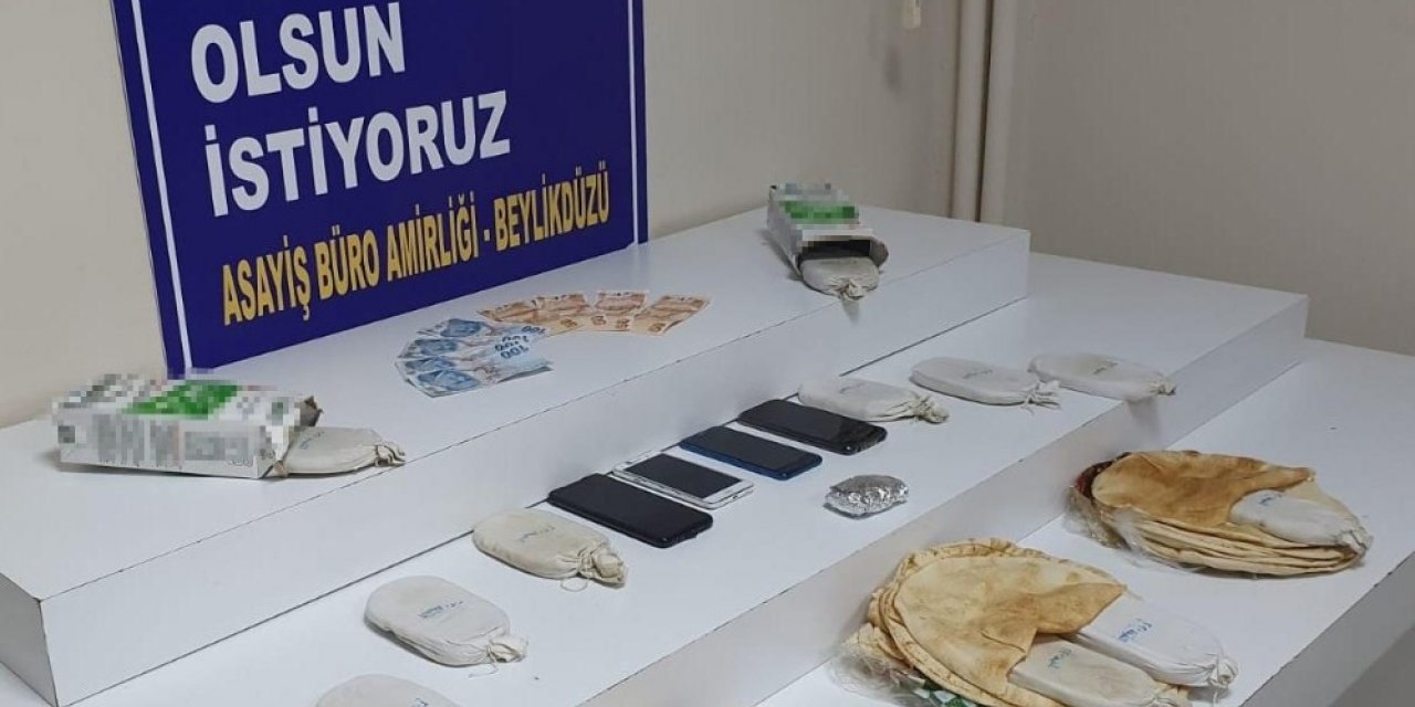 Süt kutuları ve ekmek arasından uyuşturucu çıktı