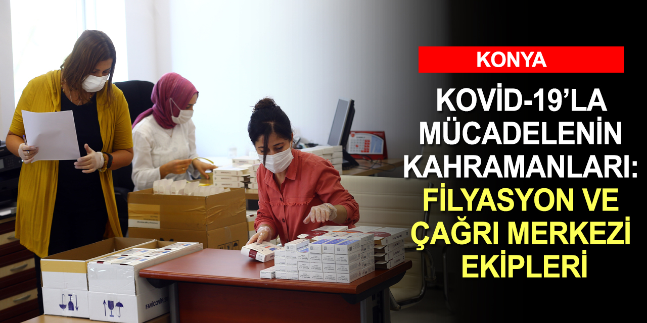 Kovid vakalarının düşüşe geçtiği Konya'da 'Pandemi Eylem Planı' tıkır tıkır işliyor!