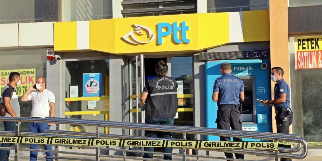 Antalya’da PTT gaspçısı yakalandı