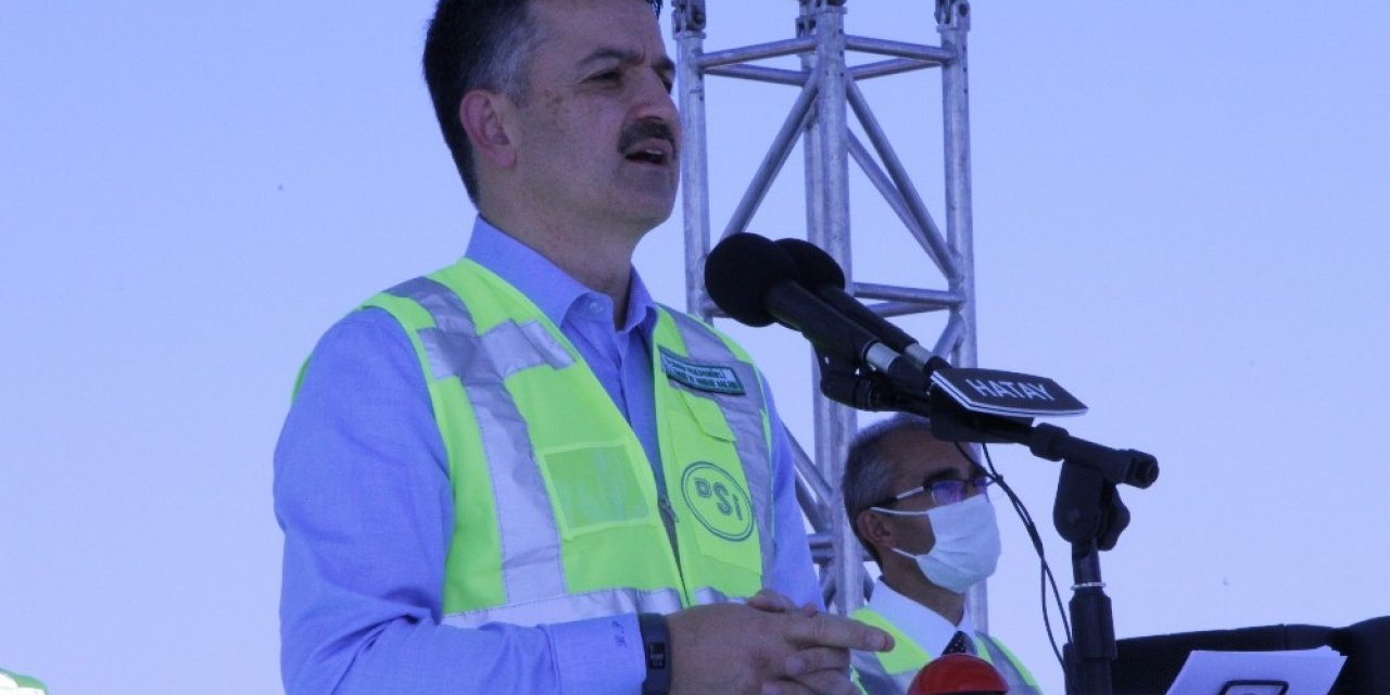 Tahtaköprü, Reyhanlı ve Büyükkaraçay barajları açıldı