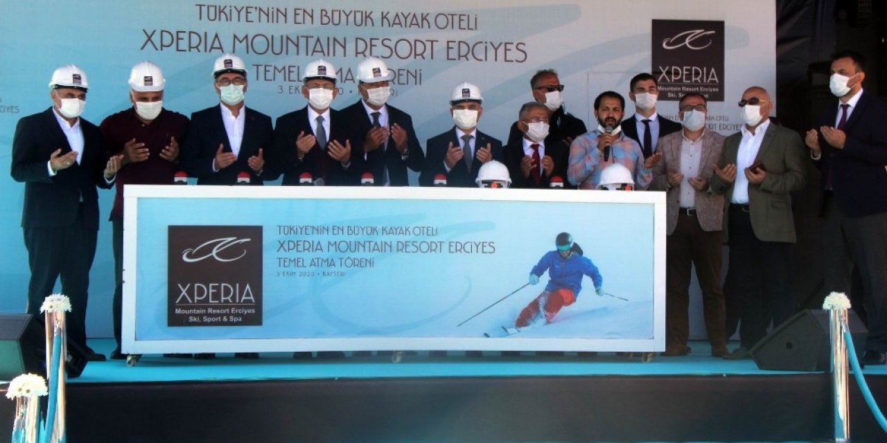 Türkiye’nin en büyük dağ otelinin temeli atıldı