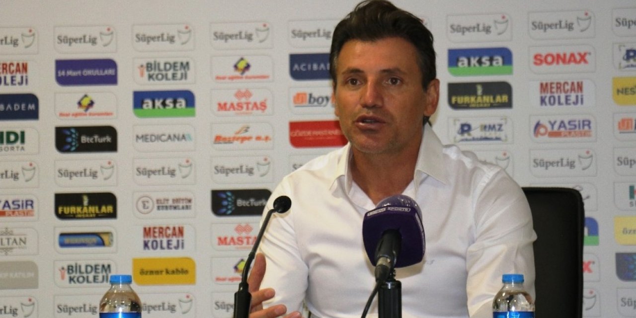 Tamer Tuna: "Mağlubiyetten dolayı üzgünüz"