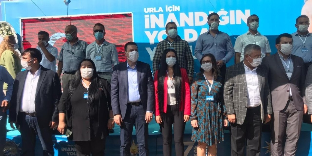 AK Parti Urla İlçe Başkanlığı seçimlerinde Nart güven tazeledi