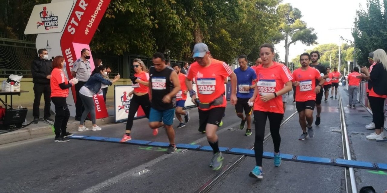 Uluslararası İzmir Maratonu başladı