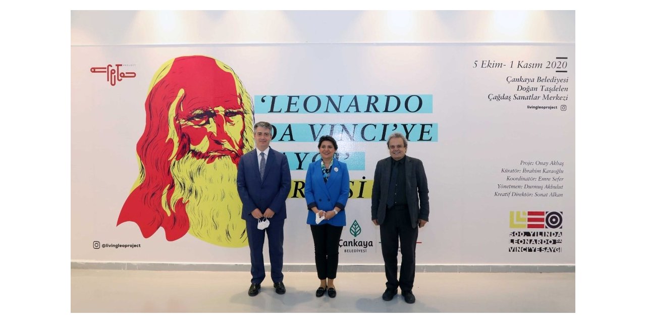 “Leonardo da Vinci’ye Saygı” sergisi Başkent’te