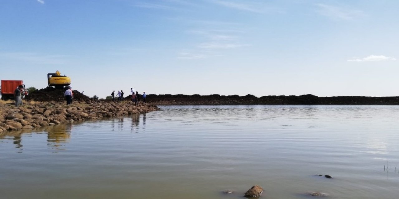 Diyarbakır’da Sağkulak Göleti 7 günde tamamlanacak