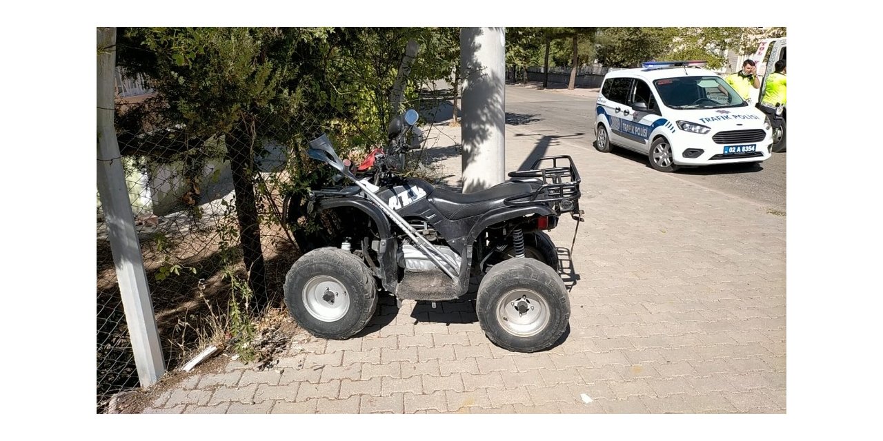 Adıyaman’da ATV aracı devrildi: 2 yaralı