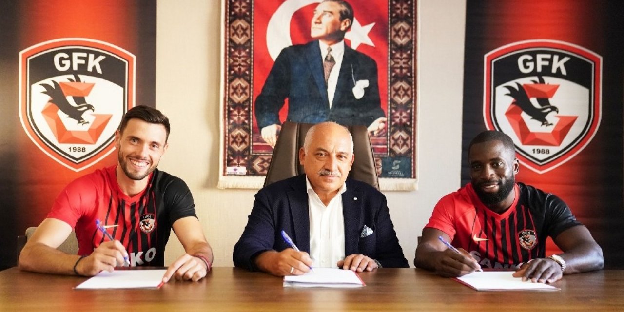 Gaziantep FK Nouha Dicko ve Amedej Vetrih ile sözleşme imzaladı