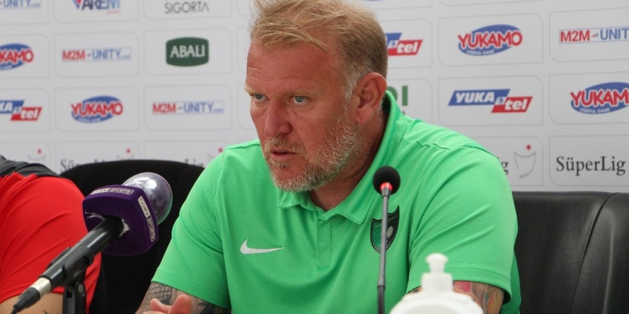 Robert Prosinecki; “Kendi beklentimin altında performans gösteriliyor”