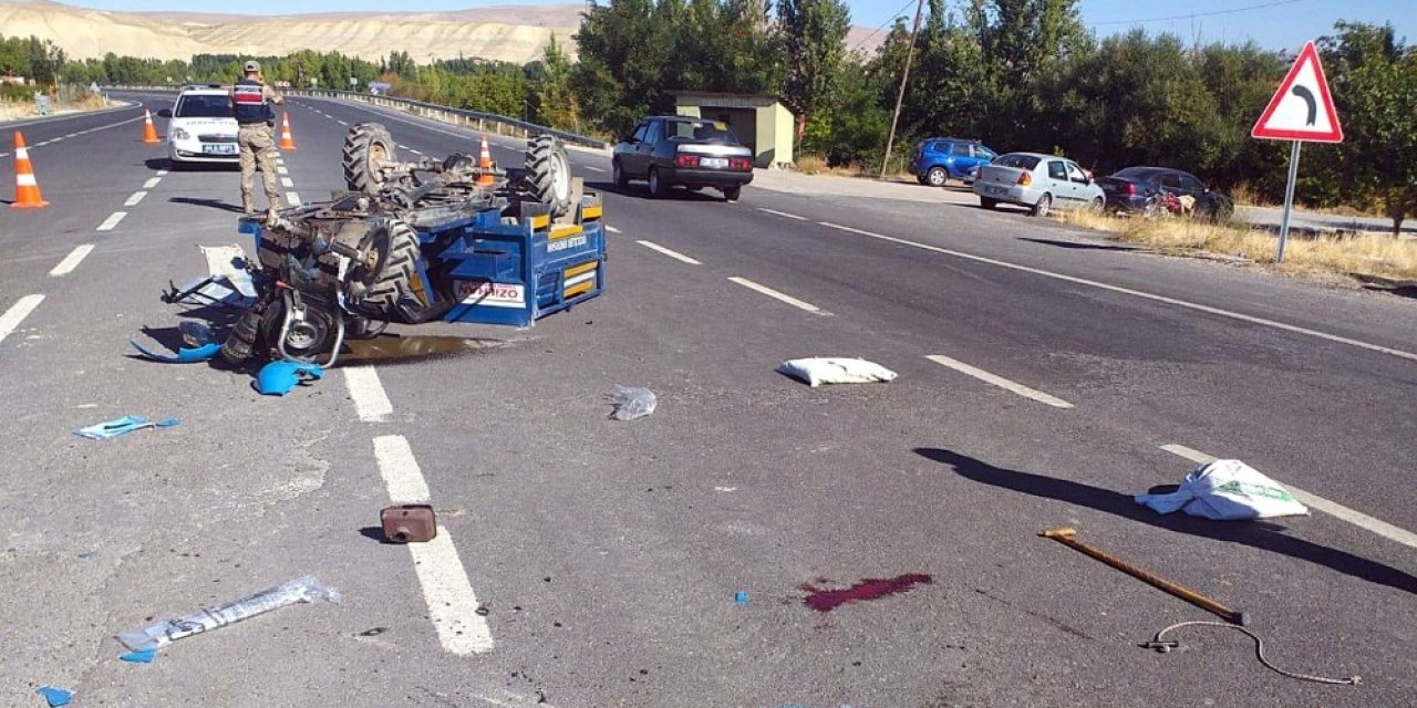 Çapa motoru devrildi: 1 ölü, 2 yaralı