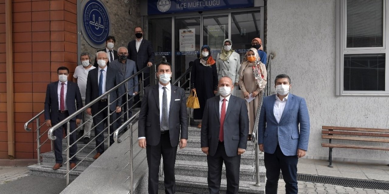Başkan Dündar’dan Osmangazi Müftüsü Uzun’a ziyaret