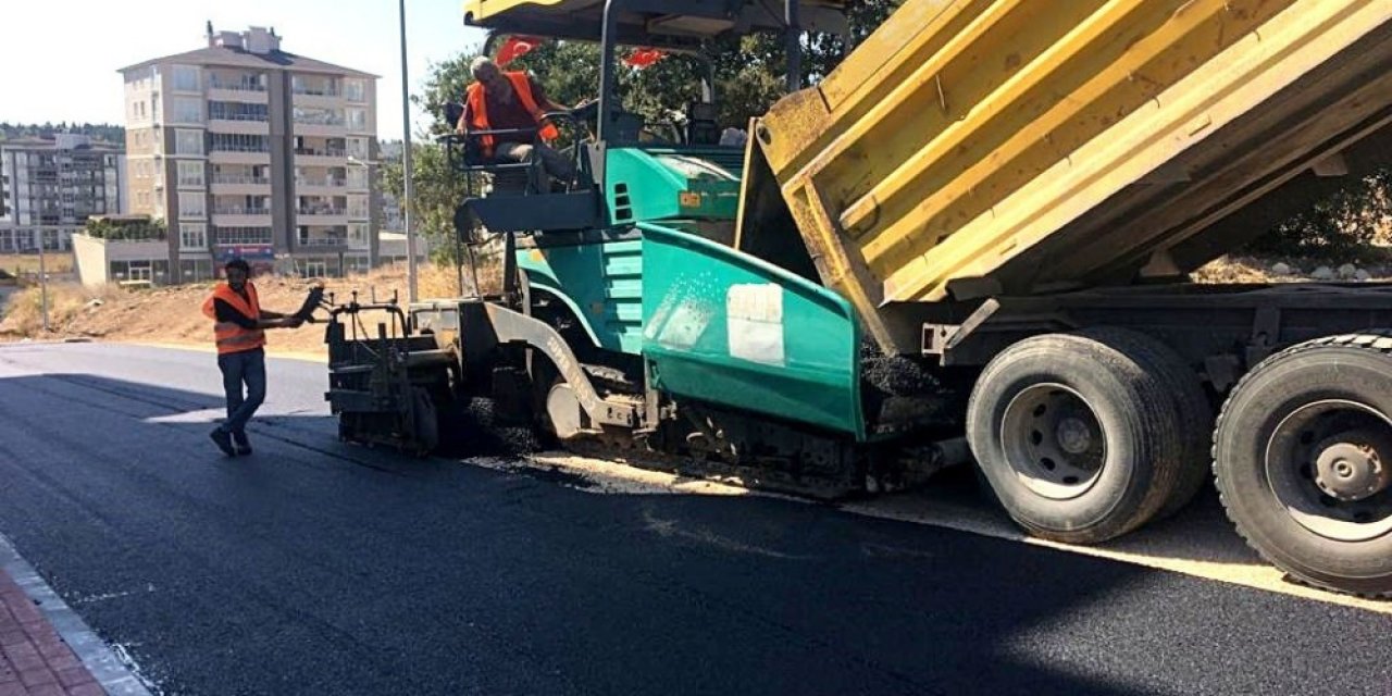 Güneştepe sokakları asfaltlandı