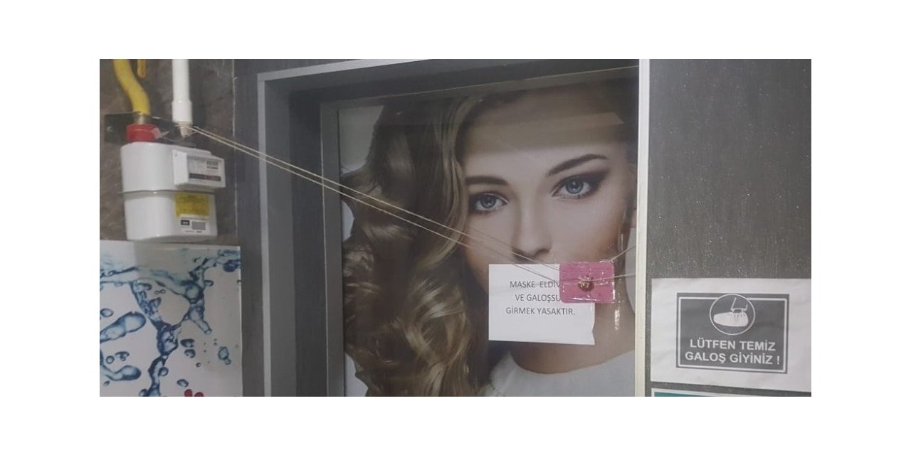 Bilecik’te ruhsatsız güzellik salonu mühürlendi