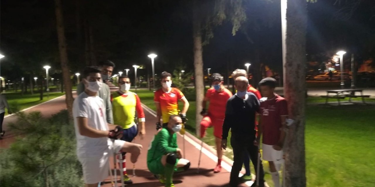 Melikgazi Belediyesi Bedensel Engelliler Gençlik ve Spor Kulübü çalışmalara başladı