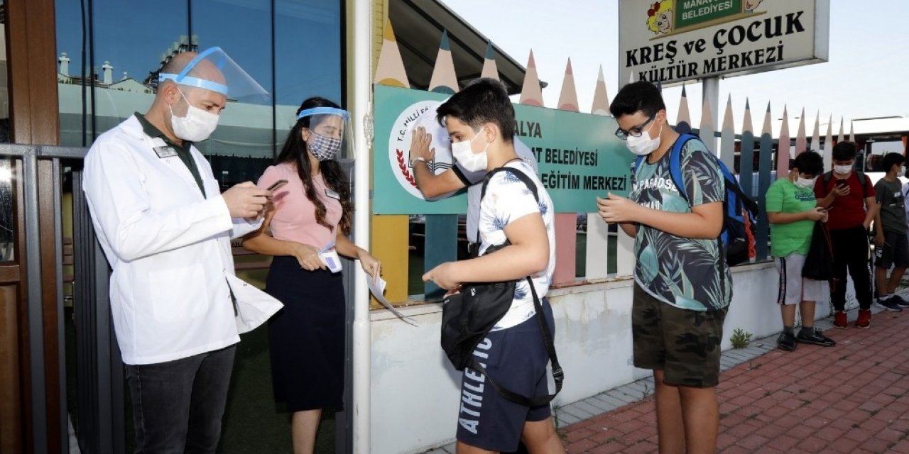 Manavgat belediyesi ETÜT merkezi eğitme başladı