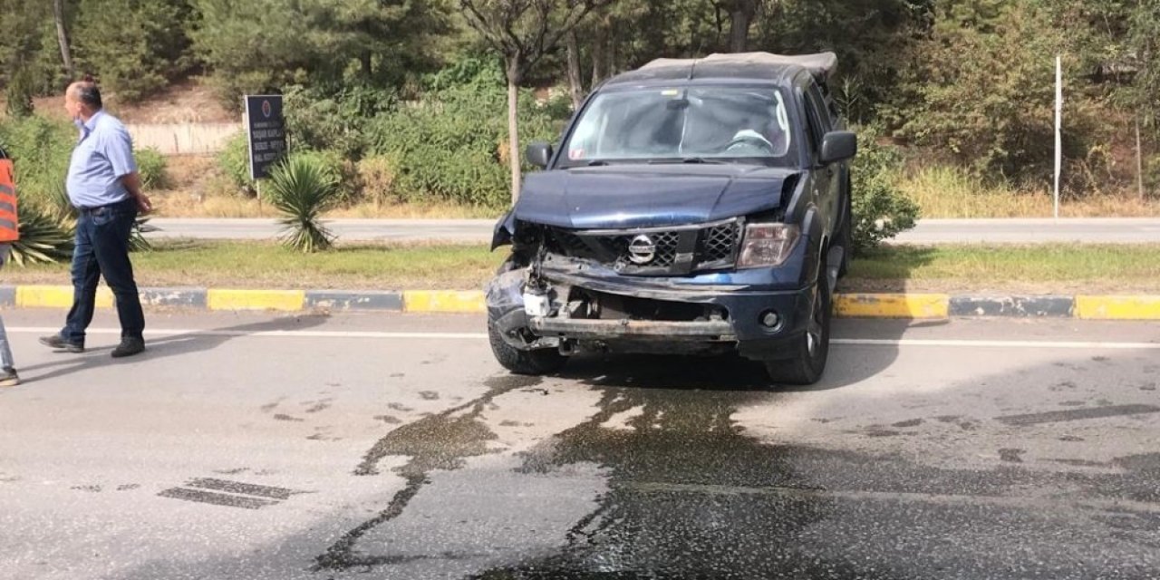Karabük’te trafik kazası: 2 yaralı